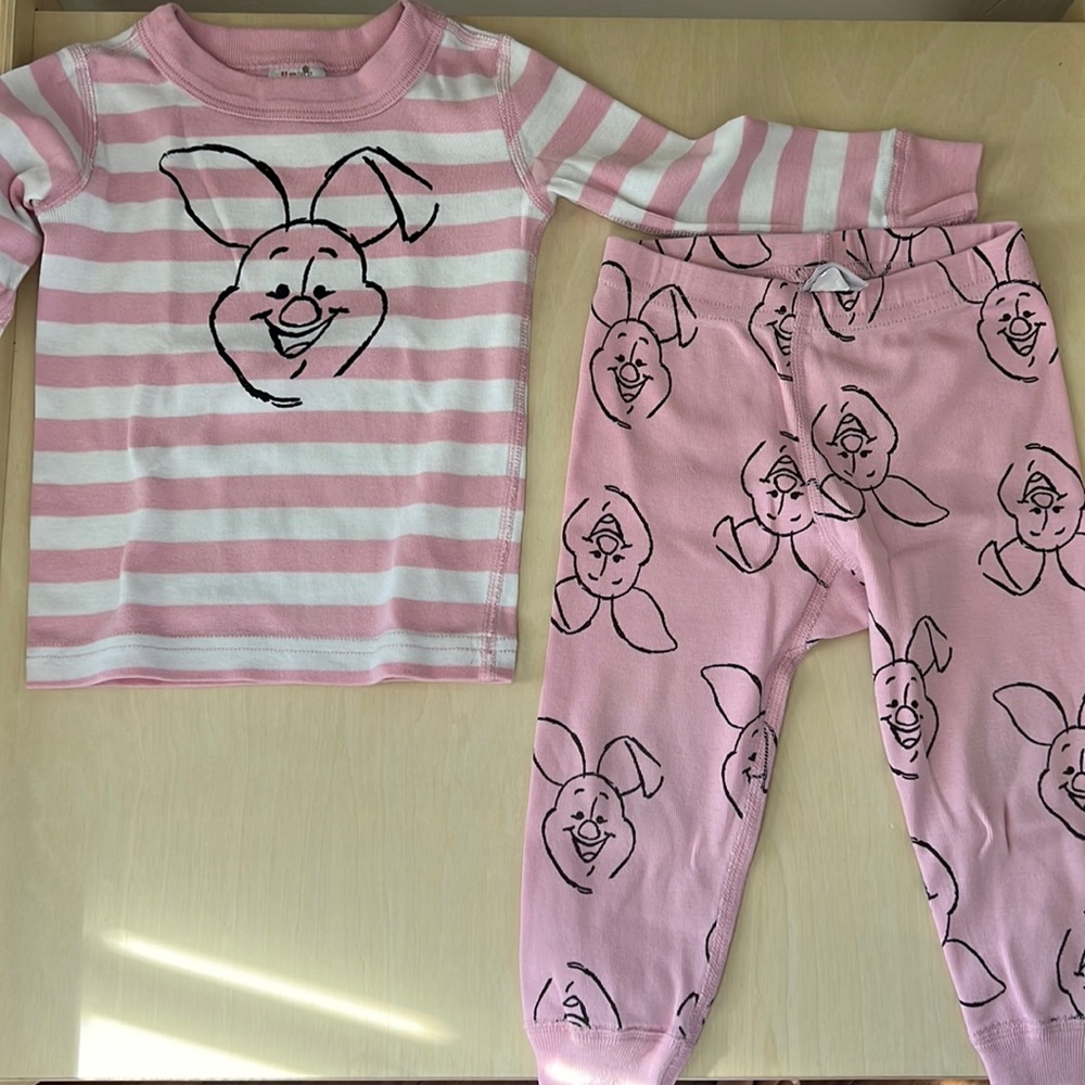 Hannah Andersson Disney Winnie the Pooh Piglet pajamas